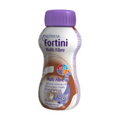 Акція на Дитячий харчовий продукт для спеціальних медичних цілей Nutricia Fortini з харчовими волокнами, зі смаком шоколаду, від 1 року, 200 мл від Eva
