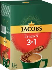 Акция на Кавовий напій Jacobs Monarch 3в1 Strong 12.9 г х 24 шт. от Rozetka