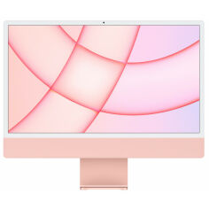 Акция на Комп'ютер-моноблок Apple iMac Apple New iMac 24'' M1 Retina 4.5K 8-Core GPU 512GB Pink (MGPN3) 2021 от Comfy UA
