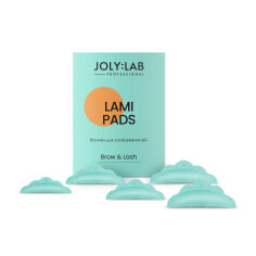 Акція на Валики для ламінування вій Joly:Lab Brow & Lash Lami Pads розмір M2, 1 пара від Eva