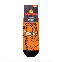 Акция на Шкарпетки чоловічі AmiGO Гарфілд помаранчеві, розмір 27 от Eva