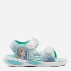 Акция на Дитячі сандалі для дівчинки Disney Frozen CP76-SS23-307DFR 26 Блакитні от Rozetka