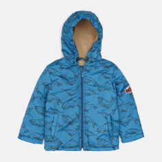Акція на Дитяча демісезонна куртка для хлопчика Бембі KT241-801 86 см Синя (33241013336.801) від Rozetka