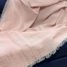 Акція на Плед хлопковый Pink Good-Dream розовый 170х210 см від Podushka