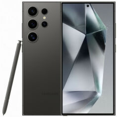 Акция на Смартфон Samsung Galaxy S24 Ultra 12/256Gb Titanium Black (SM-S928BZKGEUC) от Comfy UA