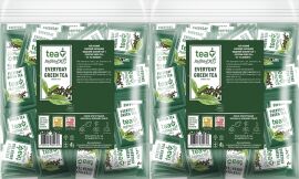 Акция на Упаковка зеленого чаю Tea Moments Everyday Green Tea 50 сашетів х 2 шт от Rozetka