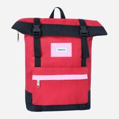 Акція на Рюкзак тканинний 25 л вміщує формат А4 Bagland Holder 1065919120 Червоний/Чорний від Rozetka