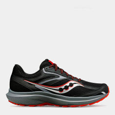 Акція на Чоловічі кросівки для бігу Saucony Cohesion Tr17 Wide S20946-100 42.5 (9US) 27 см Black/Lava від Rozetka