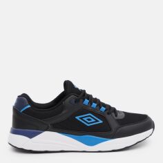 Акція на Чоловічі кросівки Umbro Pang 40401U-MD4 45 (11UK) 29 см Чорні/Блакитні/Темно-сині від Rozetka