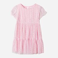 Акция на Дитяче літнє плаття для дівчинки Minoti 18PARTY 44 40225JNR 122-128 см Рожеве от Rozetka