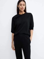Акція на Джемпер жіночий Mango Pique 57096711-99 M Чорний від Rozetka