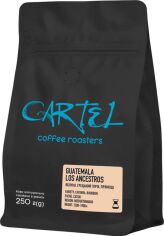 Акция на Кава натуральна смажена Cartel Filter Guatemala в зернах 250 г от Rozetka