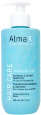 Акція на Шампунь Alma K Hair care Nourish & Repair Shampoo для Живлення та Відновлення 300 мл від Rozetka