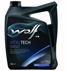 Акция на Моторное масло Wolf Vitaltech 5W40 Gas 5Lx4 от Stylus