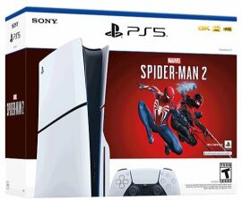 Акція на Sony PlayStation 5 Slim 1TB Marvel’s Spider-Man 2 Bundle від Stylus