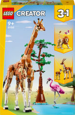 Акция на Конструктор LEGO Creator Дикі тварини сафарі (31150) от Будинок іграшок