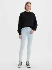 Акція на Джинси Skinny жіночі Levi`s 998424280 W28L30 Блакитні від Rozetka