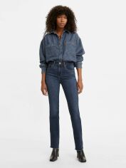 Акція на Джинси Slim Fit жіночі Levi`s 646495886 W26L28 Сині від Rozetka