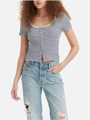 Акція на Топ жіночий Levi's 814191458 XL Білий від Rozetka