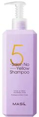 Акція на Шампунь Masil 5 Salon No Yellow Shampoo проти жовтизни волосся 500 мл від Rozetka