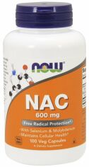 Акція на Now Foods N-Acetylcysteine 600 mg 100 caps від Stylus