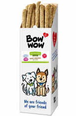 Акция на Лакомство для собак Bow wow натуральные колбаски с легкими 52-55 см 40 шт. (BW335) от Stylus