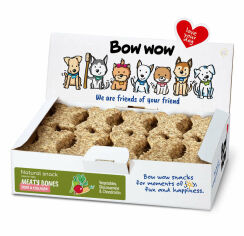 Акция на Лакомство для собак Bow wow натуральные косточки со свининой и коллагеном 30 шт. box (BW640) от Stylus