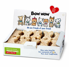 Акція на Лакомство для собак Bow wow натуральная косточка из говядины и L-карнитином 30 шт. box (BW305А) від Stylus
