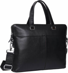 Акція на Keizer Leather Bag Black (K19158-1-black) for MacBook 13-14" від Y.UA