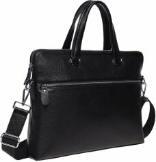 Акція на Keizer Leather Bag Black (K19157-1-black) for MacBook 13-14" від Y.UA