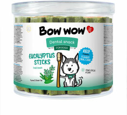 Акция на Ласощі для собак Bow wow Dental евкаліптові палички 10 см 30 шт. (BW428) от Y.UA