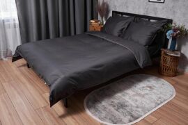 Акція на Комплект постільної білизни Moon&Star Satin Premium Gold Corner Євро 200х220 см наволочки 4х70х70 см (MS-820003899) від Rozetka