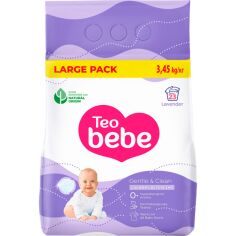 Акция на Стиральный порошок Teo bebe Gentle&Clean Lavender 3.45кг от MOYO