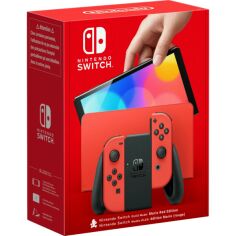 Акція на Игровая консоль Nintendo Switch OLED Red Mario Special Edition від MOYO