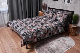 Акція на Комплект постільної білизни Moon&Star Бязь Gold Люкс Nautical King Size 220x240 см наволочки 4х70х70 см (MS-820003399) від Rozetka