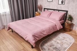 Акція на Комплект постільної білизни Moon&Star Satin Stripe Candy King Size 220x240 см наволочки 2х40х60 см (MS-820003535) від Rozetka