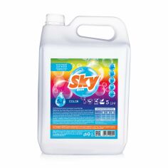 Акція на Гель для прання Sky Style Color, 100 циклів прання, 5 л від Eva