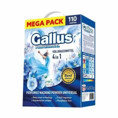 Акція на Пральний порошок Gallus Professional Universal 4 в 1 універсальний, 110 циклів прання, 6.05 кг від Eva