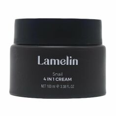 Акция на Крем для обличчя Lamelin Snail 4 in 1 Cream з муцином равлика, 100 мл от Eva