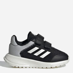 Акция на Дитячі кросівки для хлопчика Adidas Tensaur Run 2.0 CF I GZ5856 23 Core Black от Rozetka