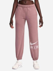 Акція на Спортивні штани жіночі Nike Air Fleece Jogger FN1902-208 L Рожеві від Rozetka
