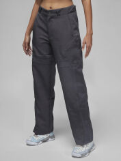 Акция на Спортивні штани жіночі Nike W J 23E Dmnd Woven Pant DX0510-022 M Сірі от Rozetka