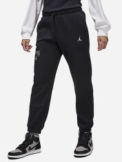 Акція на Спортивні штани утеплені жіночі Nike Jordan Fleece Jordan Pant FN5440-010 M Чорні від Rozetka