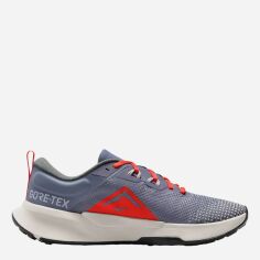 Акція на Чоловічі кросівки для бігу з Gore-Tex Nike Juniper Trail 2 Gtx FB2067-006 41 (8US) 26 см Сірі/Помаранчеві від Rozetka