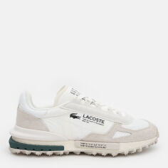 Акція на Чоловічі кросівки Lacoste Elite Active 746SMA0008-1R5 43 (T9) 27.1 см Білий/Темно-зелений від Rozetka