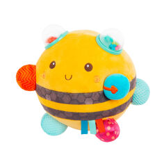 Акція на Сенсорна іграшка Battat Бджілка пухнастик Дзиж (BX2037Z) від Будинок іграшок