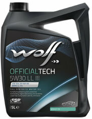 Акция на Моторне масло Wolf Officialtech 5W30 Ll Iii 5L от Y.UA