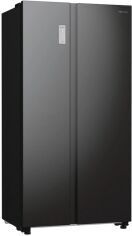 Акція на Side-by-side холодильник Hisense RS711N4AFE від Rozetka