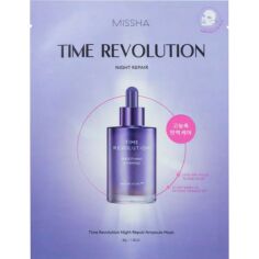 Акция на Маска для лица ночная Missha Time Revolution Night Repair Ampoule mask 30г от MOYO