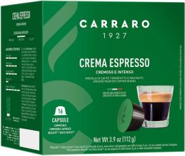 Акція на Кава в капсулах Carraro Crema Espresso 7 г х 16 шт від Rozetka